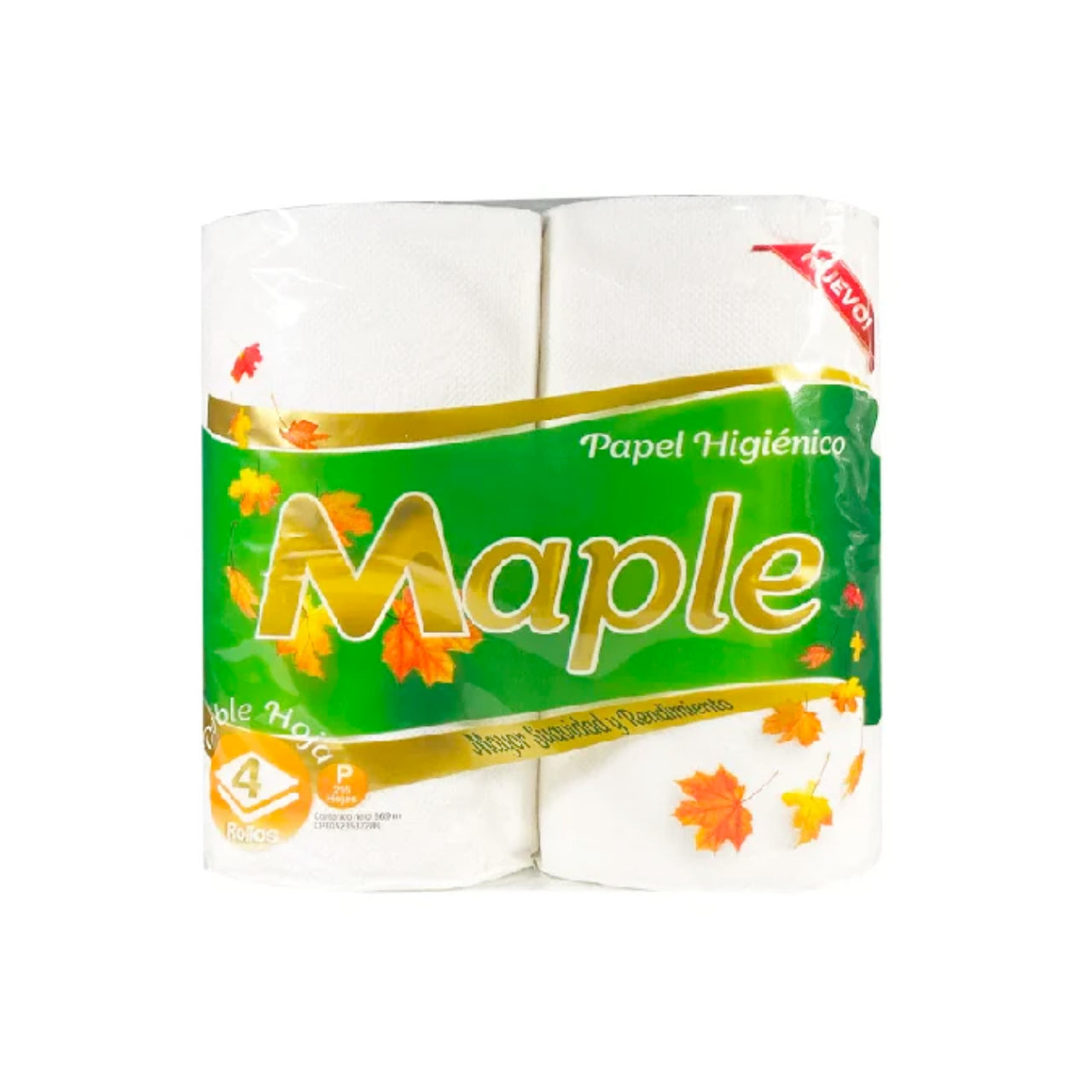 PAPEL MAPLE 4 ROLLOS