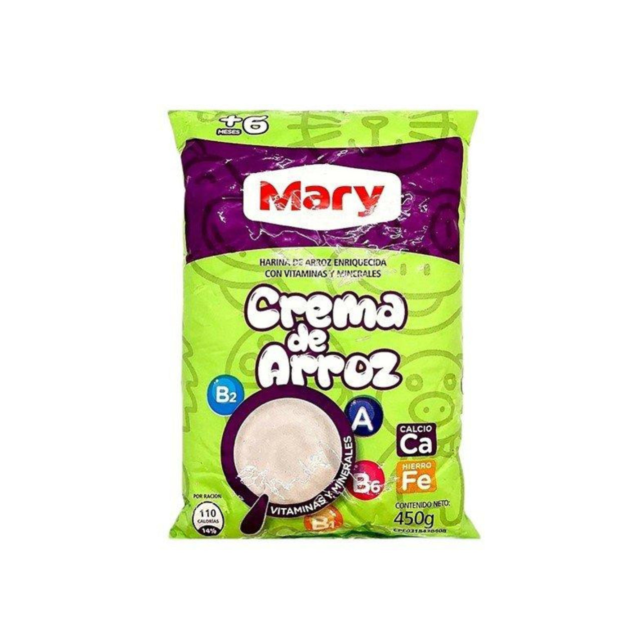 CREMA DE ARROZ MARY 450GR