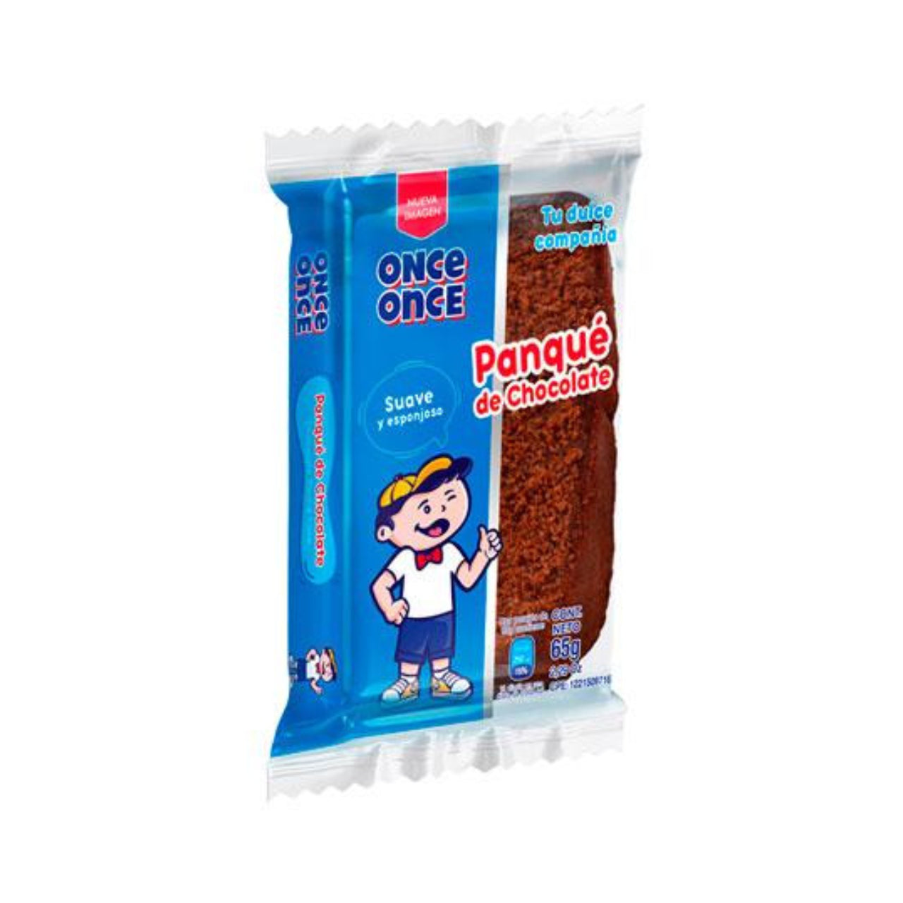 ONCE ONCE PANQUE CHOCOLATE 65GR
