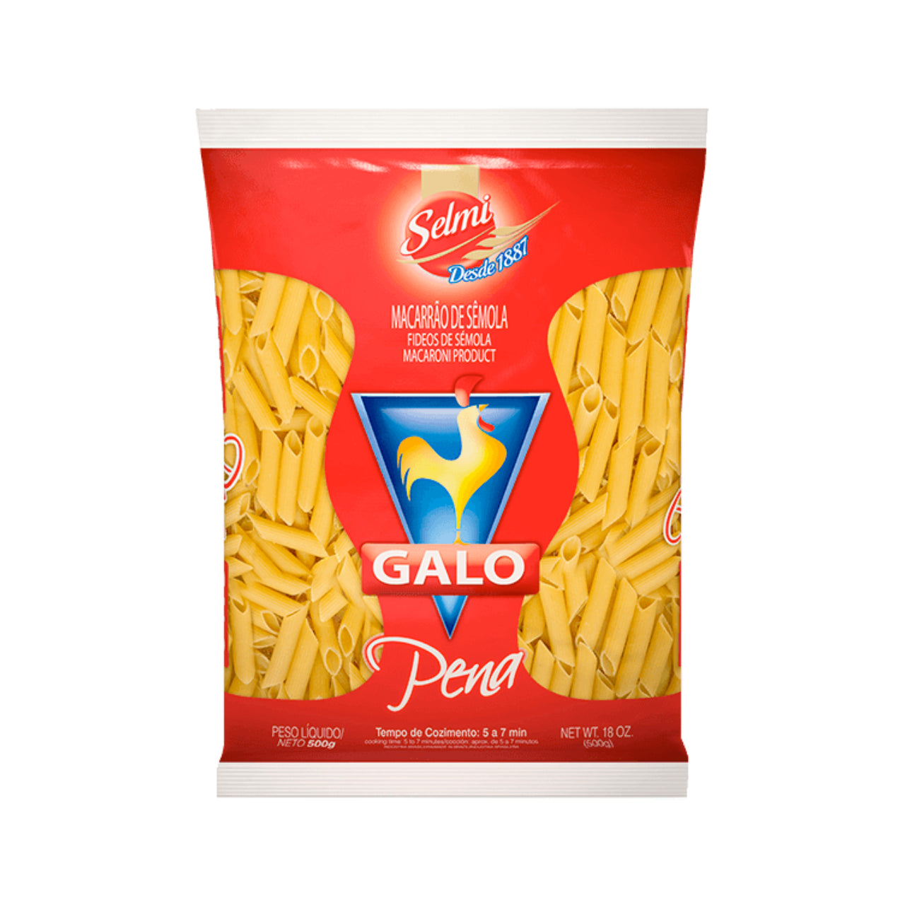 PASTA GALO PENA 500GR